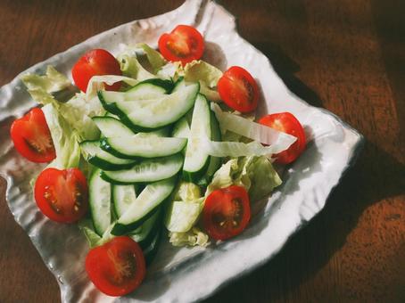 野菜サラダ 食材,フード,野菜の写真素材