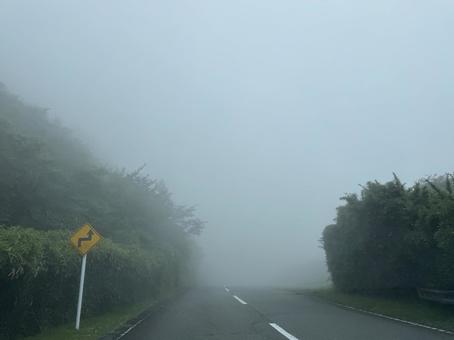 Photo, fog, the way, logo, 