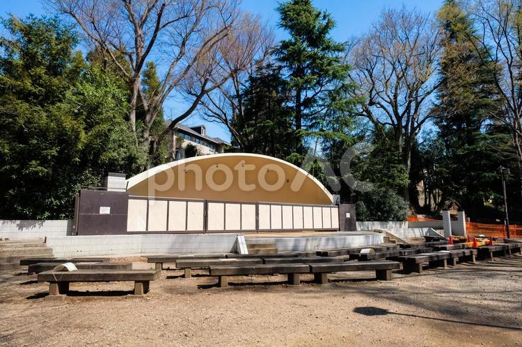 東京都 井の頭恩賜公園 野外ステージ 吉祥寺,井の頭恩賜公園,井の頭公園の写真素材