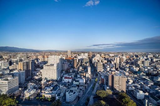 高崎市役所の展望室からの眺め５ 高崎市,市役所,展望の写真素材