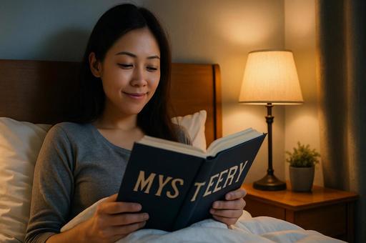 ミステリーに浸る読書時間 ミステリーに浸る読書時間の写真