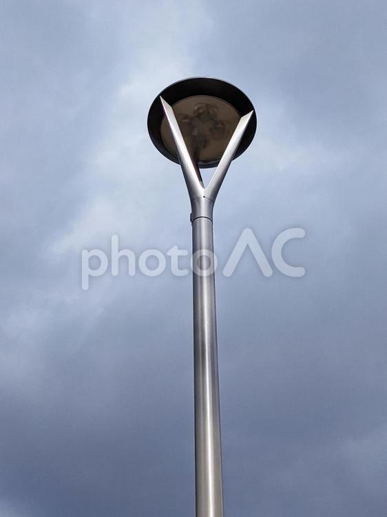街灯 街灯,電灯,空の写真素材