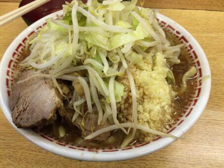 二郎系ラーメン 二郎系ラーメン,二郎系インスパイア,二郎系の写真素材