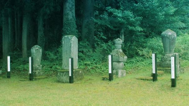 新潟県-関山宝蔵院墓所 新潟県-関山宝蔵院墓所の写真