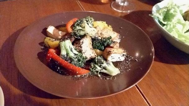 Photo, bagna cauda, rice, meal, 