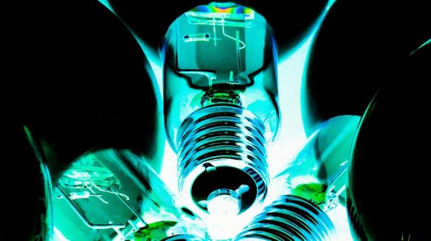 電気イメージ 電気,エレクトリック,電気代の写真素材