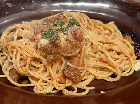美味しそうなパスタ・ボロネーゼ ボロネーゼ,トマト,パスタの写真素材