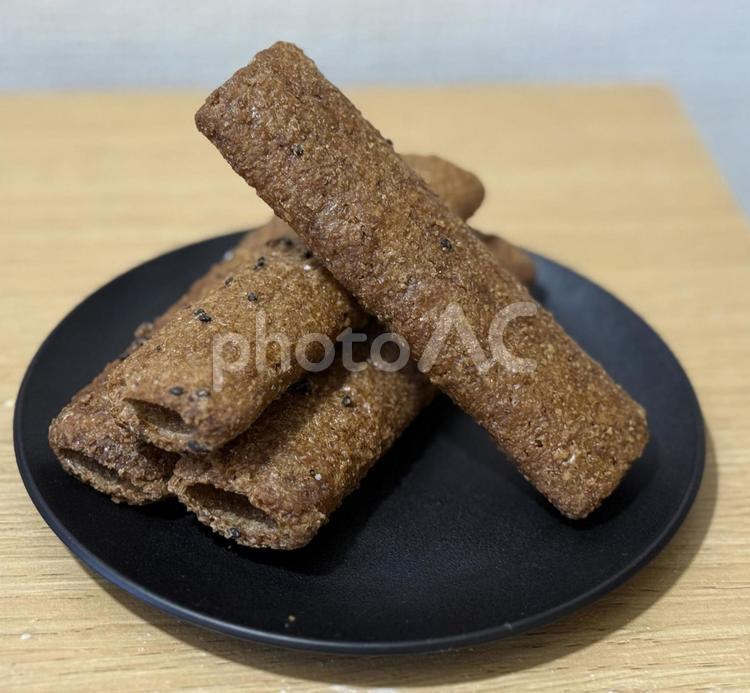 沖縄土産の黒糖の菓子 菓子,甘い,沖縄の写真素材