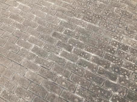 タイル調歩道テクスチャー タイル調歩道テクスチャー タイル調,歩道,テクスチャーの写真素材