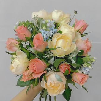 おとぎの国のブーケ2 バラ,メルヘン,かわいいの写真素材