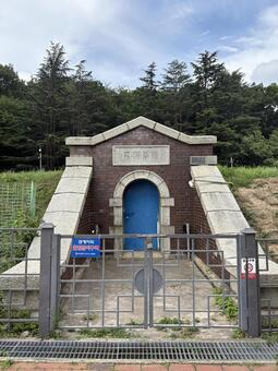 ポクピョンサン配水池 韓国,釜山,ポクピョンサン配水池の写真素材