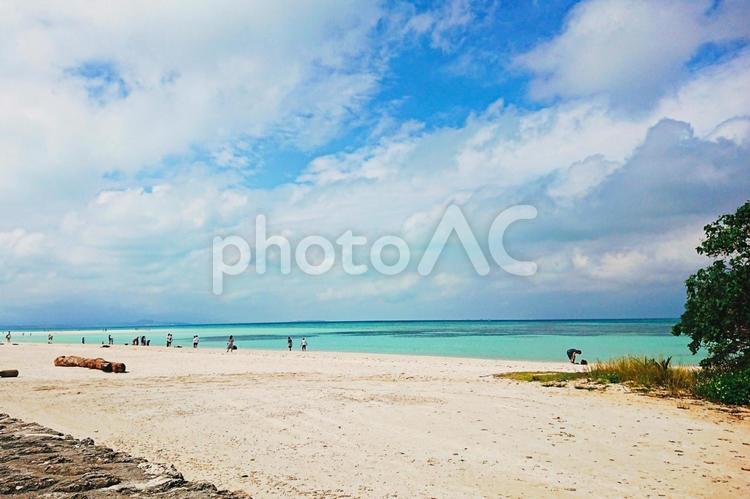 夏の沖縄旅行のイメージ 夏,海,ビーチの写真素材