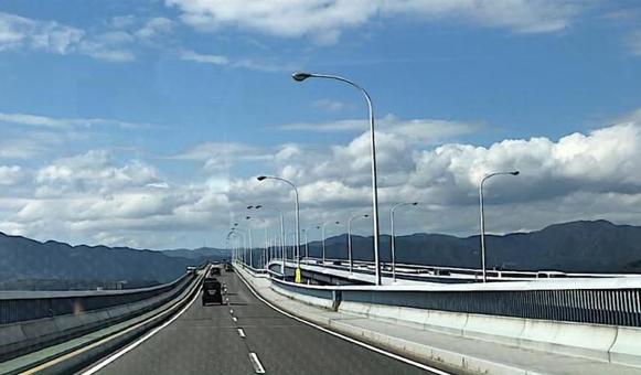 琵琶湖大橋 181103 琵琶湖大橋 181103の写真