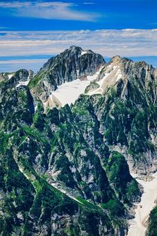 北アルプスの剱岳 北アルプスの剱岳 北アルプス,剱岳,登山の写真素材