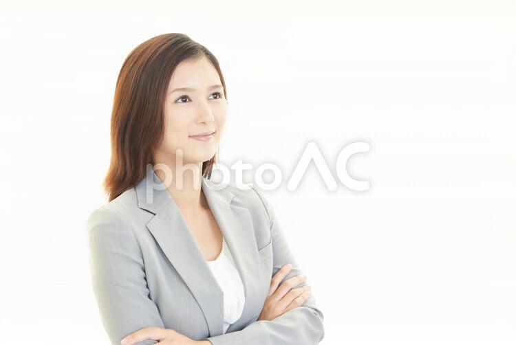 微笑むビジネスウーマン 女性,ビジネスウーマン,女の写真素材