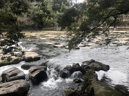 Photo, chuan, water, wood, 