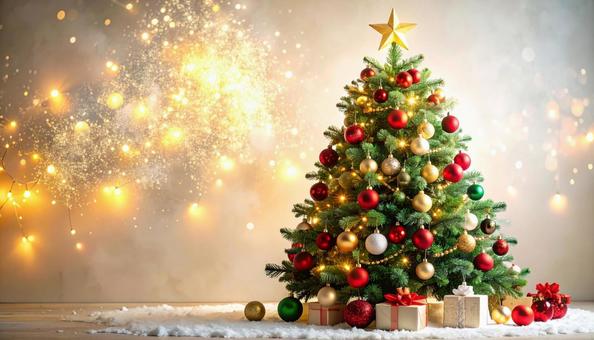 クリスマスツリー クリスマスツリーの写真