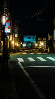 夜の街並 夜の街並の写真