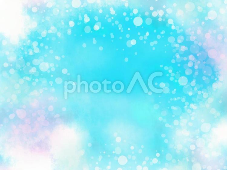 水彩画　水色　　背景 背景,壁紙,絵具の写真素材