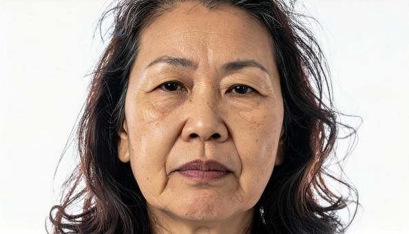 ほうれい線 ほうれい線の写真