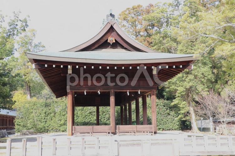橿原神宮　土間殿 橿原神宮,土間殿,神武天皇の写真素材