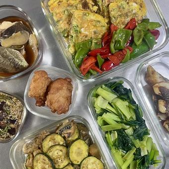 作り置き 斜め 作り置き 斜め 作り置き,料理,食材の写真素材