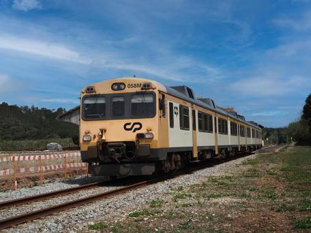 ポルトガルの電車 ポルトガルの電車 外国,海外,異国の写真素材