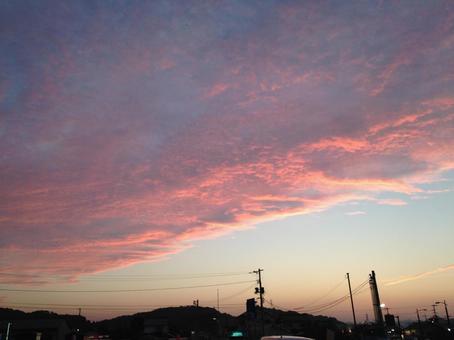 夕焼け 夕焼けの写真