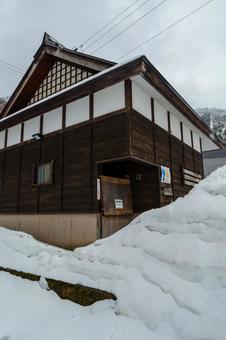 250329秋山郷切明温泉 250329秋山郷切明温泉 秋山郷,長野県,栄村の写真素材