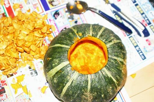 ジャックオーランタン作り ジャックオーランタン作りの写真