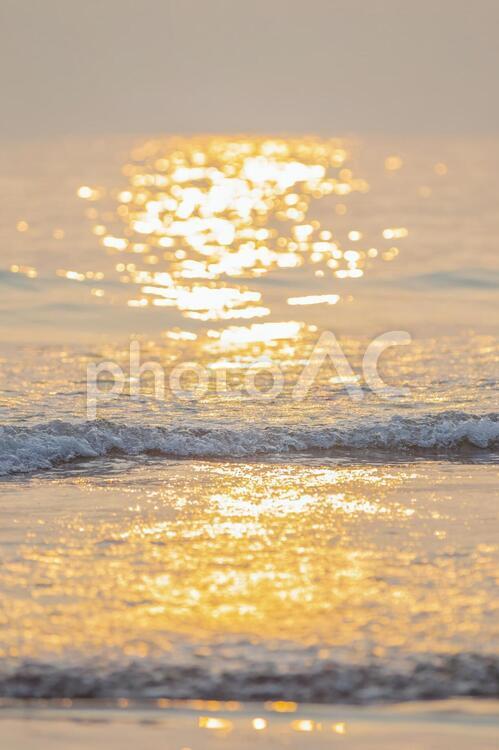 千葉南千倉海岸の美しい日の出 千葉,房総,千倉海岸の写真素材