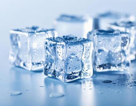透明感ある氷のクローズアップ③ 透明感ある氷のクローズアップ③の写真