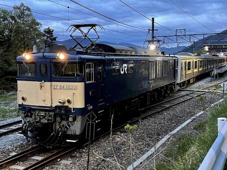 長野配給 長野配給 鉄道,jr,jr東日本の写真素材