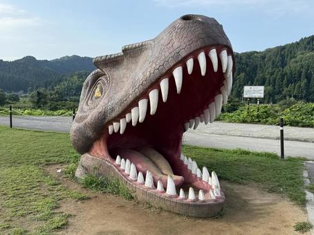 恐竜渓谷かつやま4 恐竜渓谷かつやま4 恐竜渓谷かつやま,勝山,道の駅の写真素材