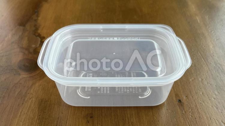 保存容器（横向き、ヨコ） 保存容器,お弁当箱,タッパーの写真素材