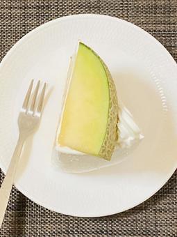 メロンのショートケーキ9 メロンのショートケーキ9の写真