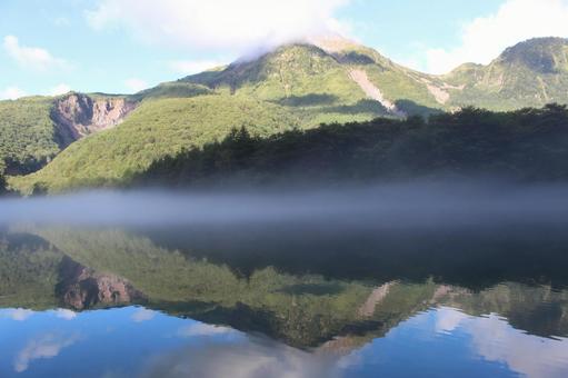 Photo, kamikochi, taisho pool, mirror, 
