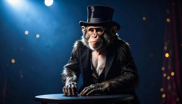 おさるのマジシャン おさるのマジシャンの写真