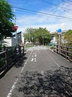 町の小道 町の小道の写真