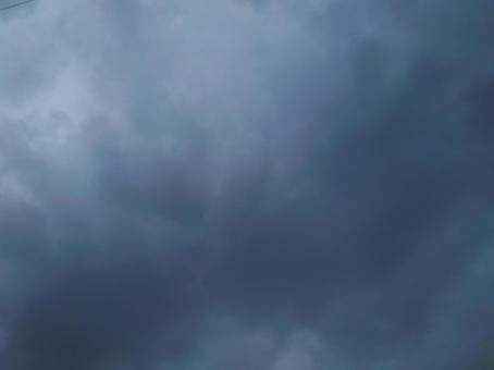 曇り空の写真