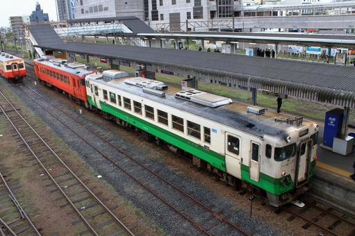 小湊鉄道、キハ40型、2連 小湊鉄道,キハ,40の写真素材