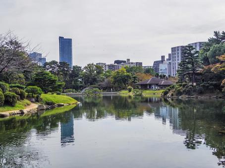 【広島県】広島市の縮景園 縮景園,広島県,広島市の写真素材