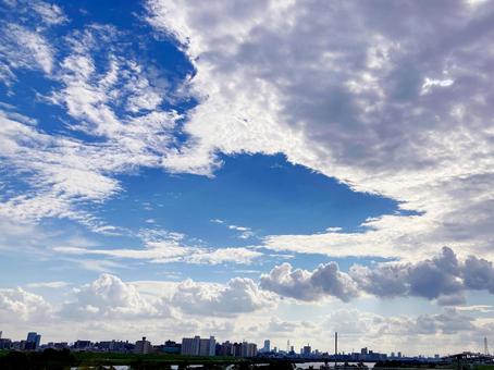 夏空 夏空の写真