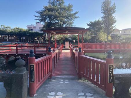 恋木神社・恋のかけはし 水田天満宮,恋木神社,福岡県筑後市の写真素材