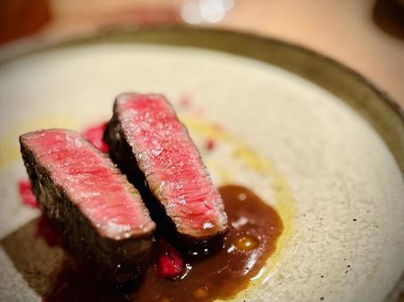 ステーキ ステーキ,牛肉,肉の写真素材