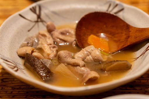 モツ煮込み モツ煮込み モツ煮,煮物,だし汁の写真素材