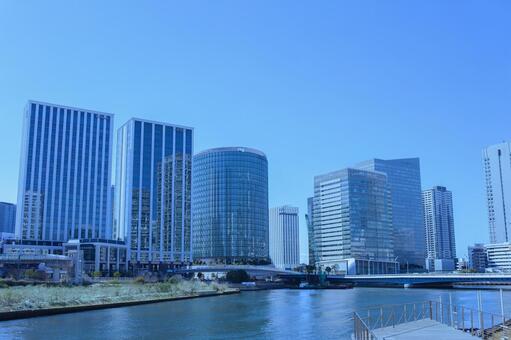 高層ビル　オフィス街 ビル,ビジネス,仕事の写真素材