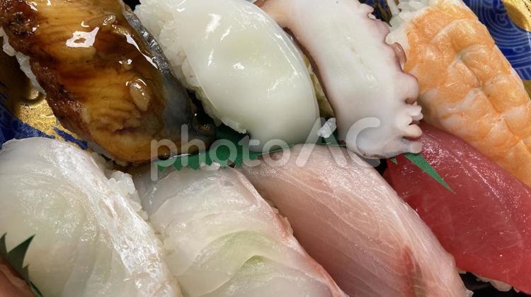お寿司セット！美味しランチ・タイム！ スシ,鮨,マグロの写真素材