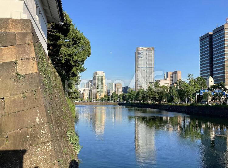 東京風景・桜田門 桜田門,江戸城,東京都の写真素材