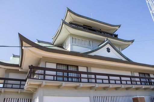 小牧城 小牧城 小牧山城,小牧城,小牧市歴史館の写真素材